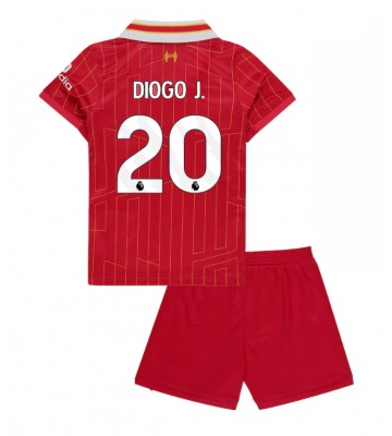 Liverpool Diogo Jota #20 Replica Home Stadium Kit for Kids 2024-25 Short Sleeve (+ pants)